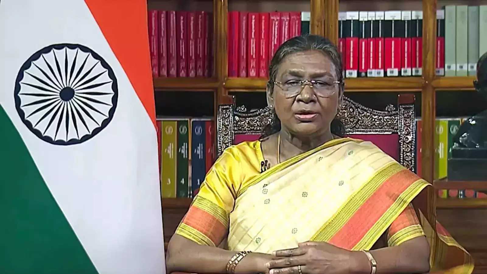 भारत ने आत्मनिर्भर राष्ट्र के रूप में बनाई पहचान : राष्ट्रपति मुर्मू